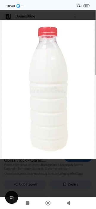 Mleko prosto od krowy