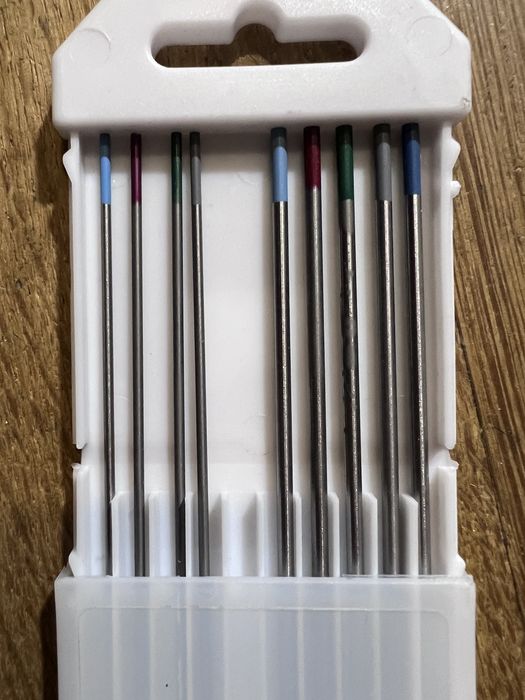 Elétrodos Tungsténio TIG Meltstar - Pack Misto (9 unidades)