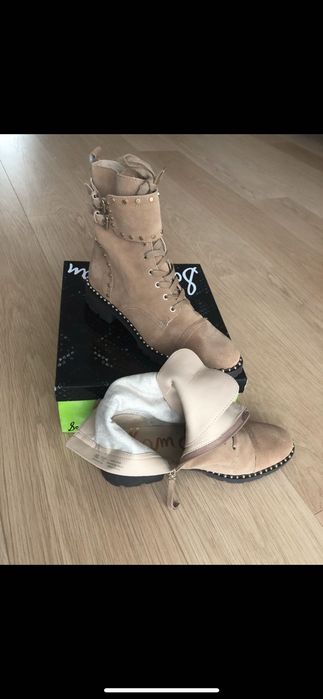 Botki kowbojki,motocyklowe firmy Sam Edelman model Jennifer rozmiar 43