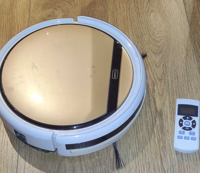 Aspirador Robot Ilife Beetles com Mopa V5s Pro Dourado