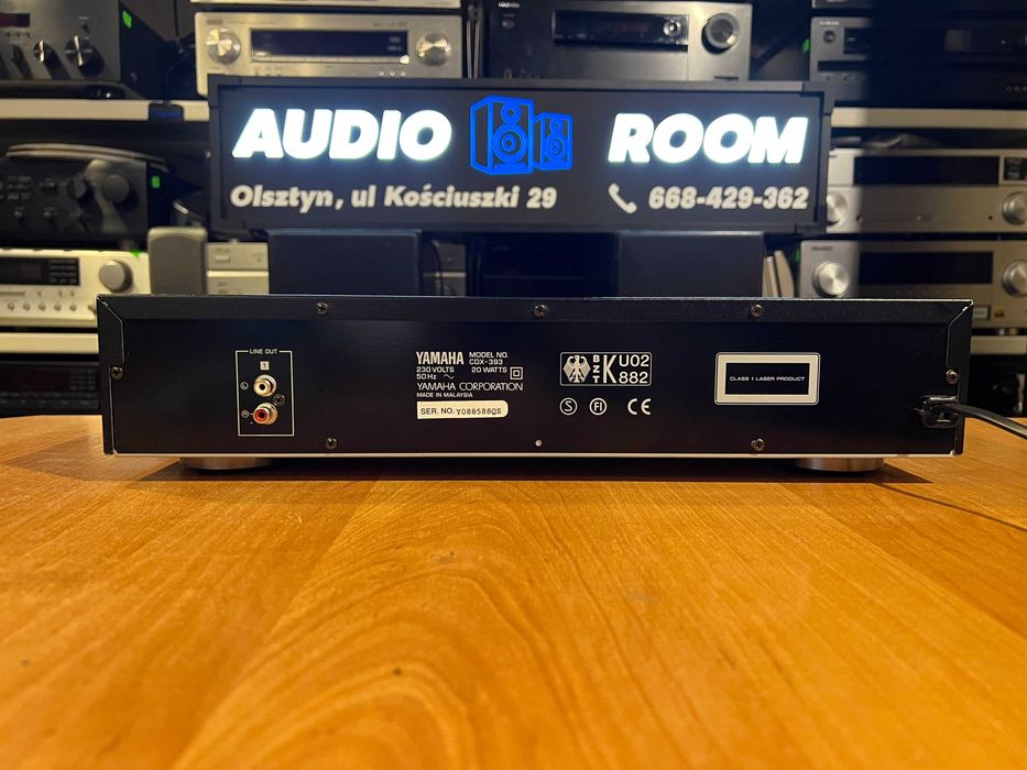 Odtwarzacz płyt CD Yamaha CDX-393 Audio Room