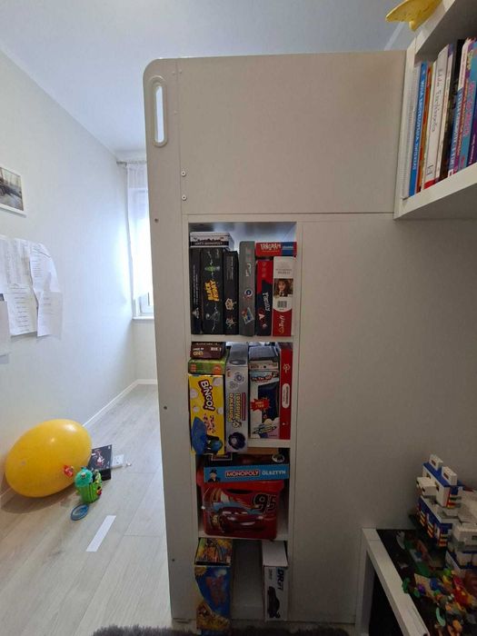 Łóżko na antresoli - Ikea SMÅSTAD