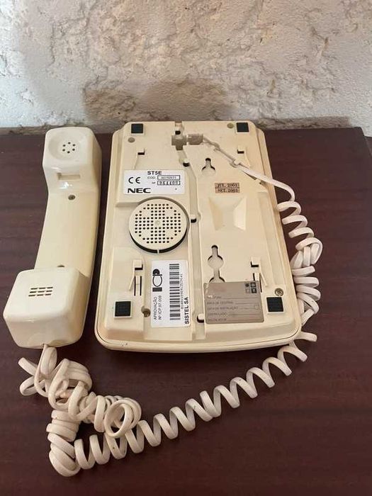 Telefone fixo de teclas