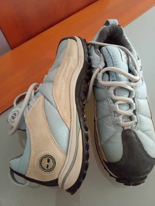 Tenis sapatilhas Timberland Outdoor Performance	Como novos!!		Tamanho  7,5 corresponde a 38,5