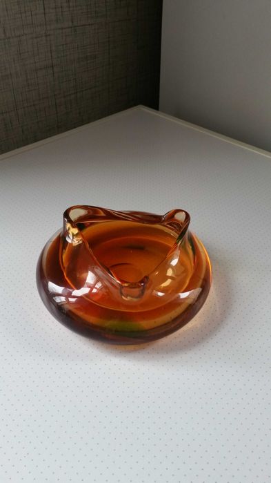 Пепельница Цветное стекло СССР