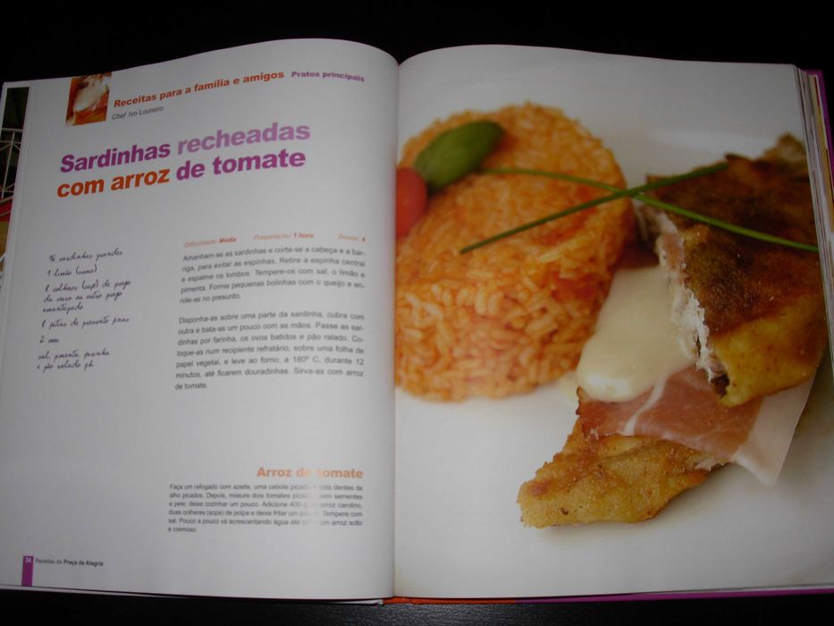 Receitas da Praça da Alegria - Euro Impala RTP NOVO com 20% desconto