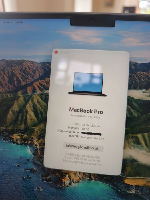 MacBook Pro M3 18gb 1 TB