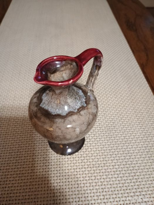 Stary ceramiczny wazonik - Strehla