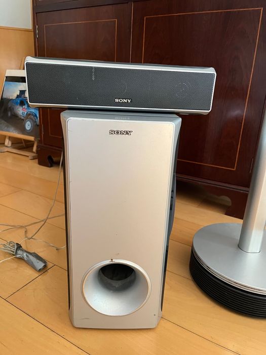 sistema som surround home cinema - sony