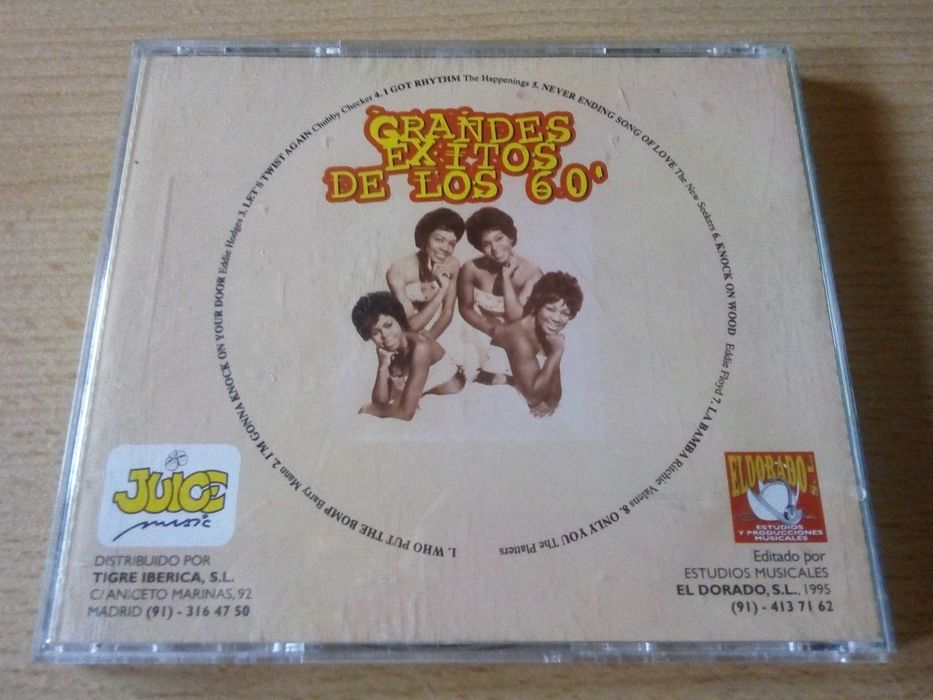 Grandes Exitos De Los 60' Volume 12 - Chubby Checker Richie Valens The Platters Eddie Floyd