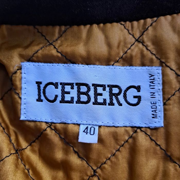 Iceberg płaszczyk dwurzędowy retro 40 wiosenny