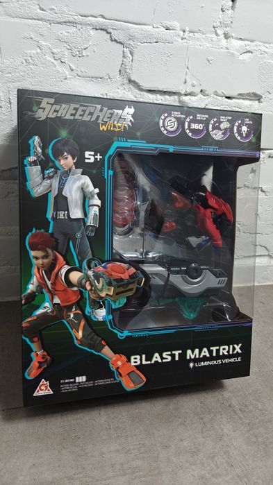 Дикий Скрічер Файрмейн із бластером (Screechers Wild Firemane)