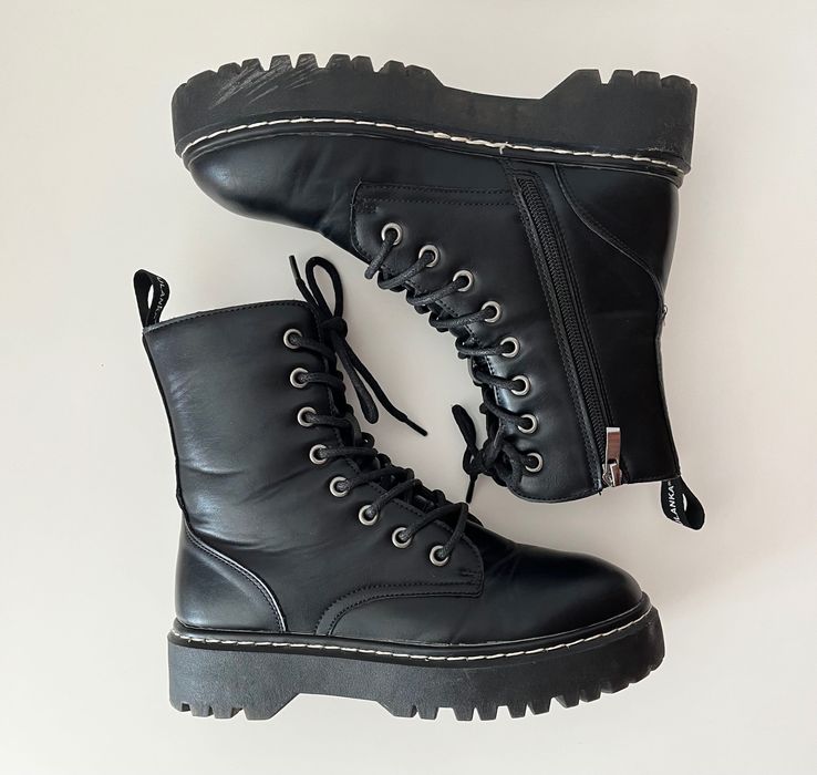 Botas Militares com plataforma, 37 (Ulanka)