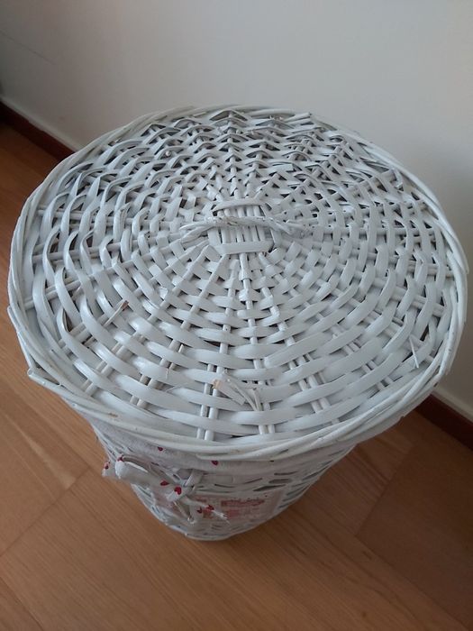 Cesta de verga - branca