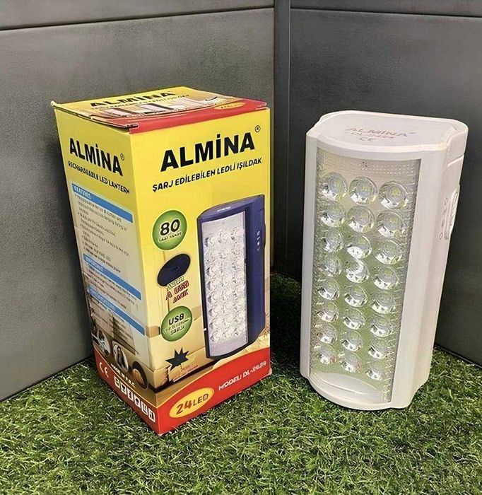 Ліхтар з павербанком power bank переносний акумуляторний фонарь