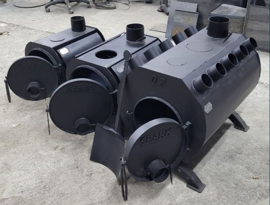 Буржуйки, печі, булер'яни