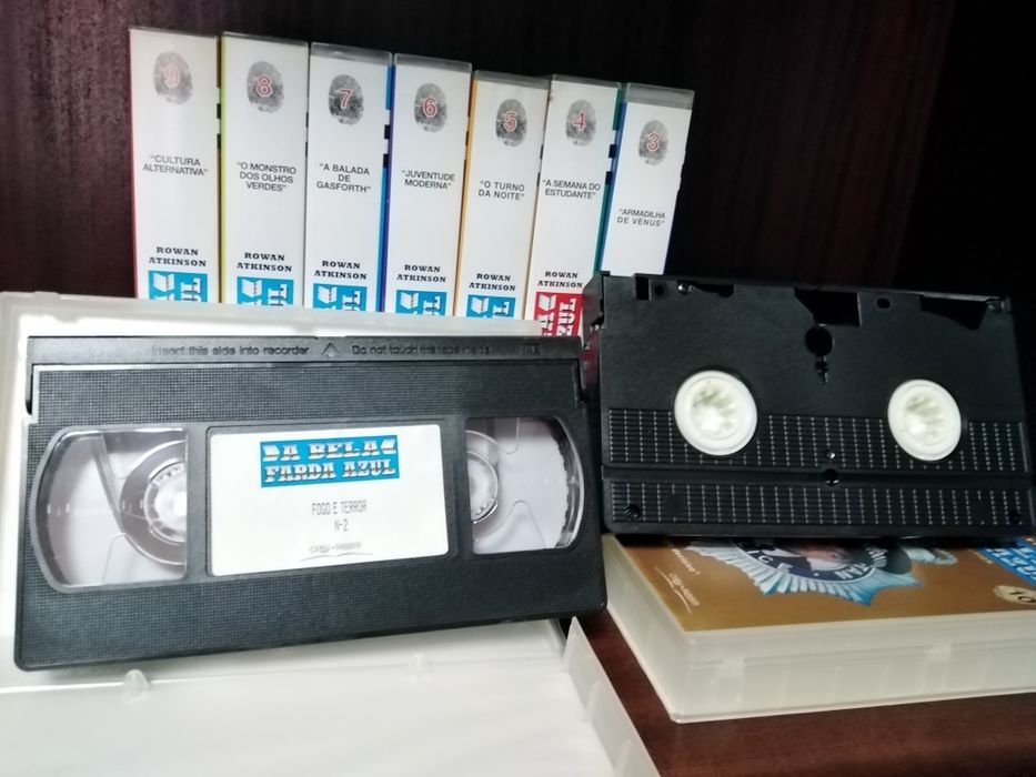 14 Cassetes de Vídeo VHS do Mr. Bean.