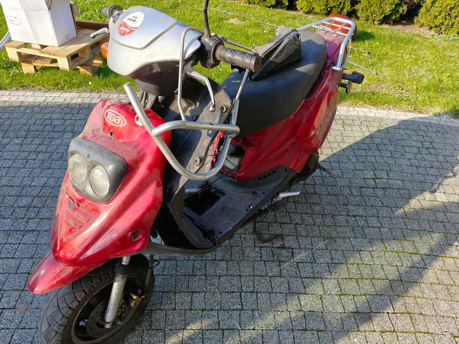 Części TGB pegasus 50 125 plastik przełącznik kola silnik licznik lagi