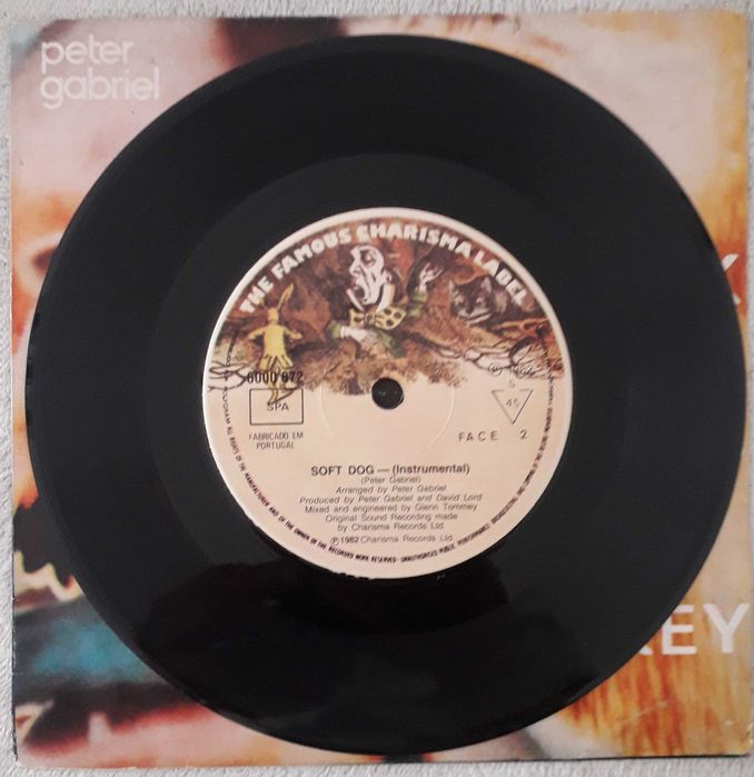 Peter Gabriel single "Shock the monkey"