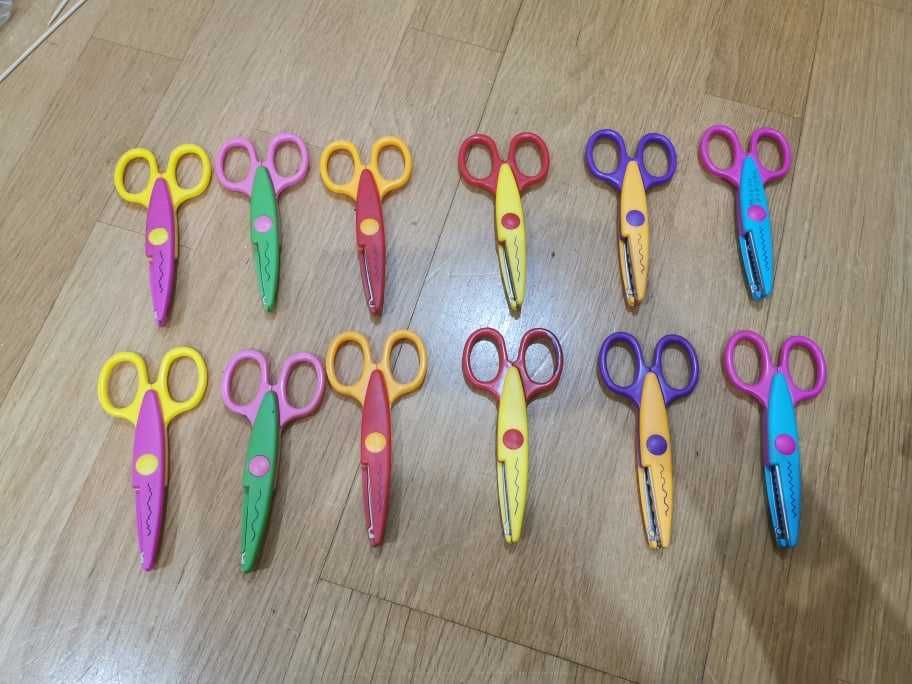 Set of 6 scissors with different cutting edges64552377238275122