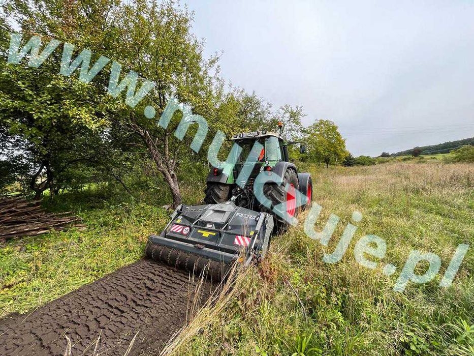 Rekultywacja Mulczer leśny wgłębny Karczowanie działek wycinka drzew