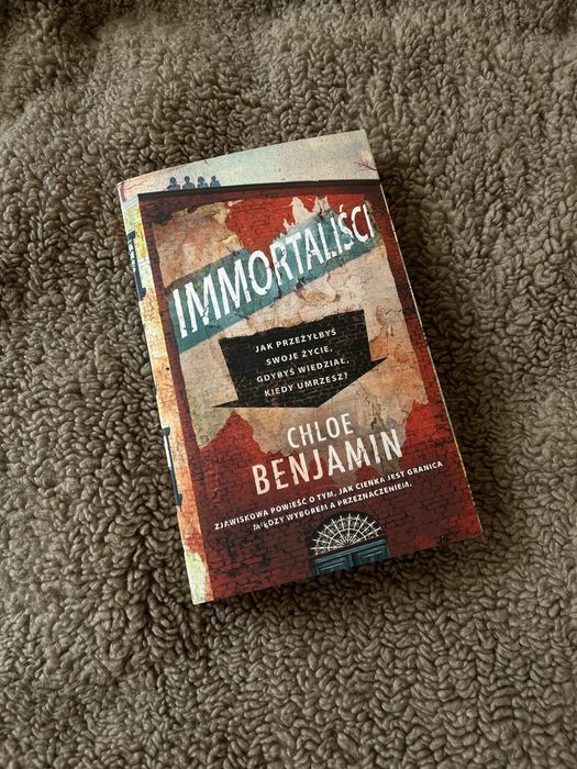 Książka „immortaliści” Chloe Benjamin