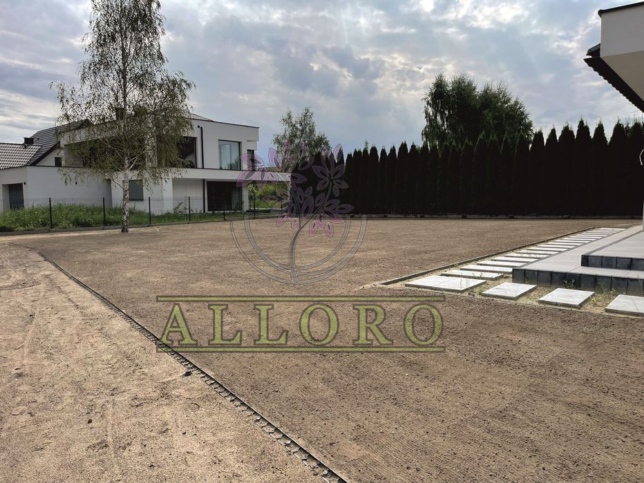 Równanie terenu, zakładanie ogrodów, nowy trawnik, usługi ogrodnicze