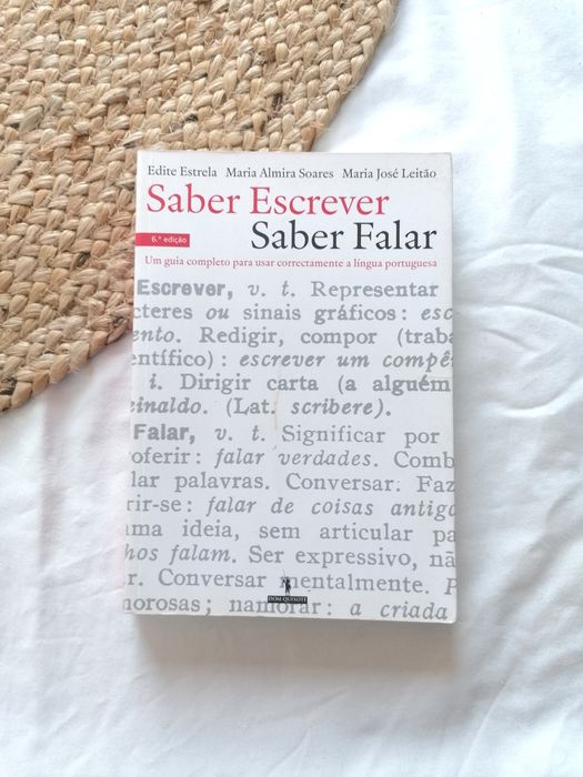 Livro Saber Escrever Saber Falar