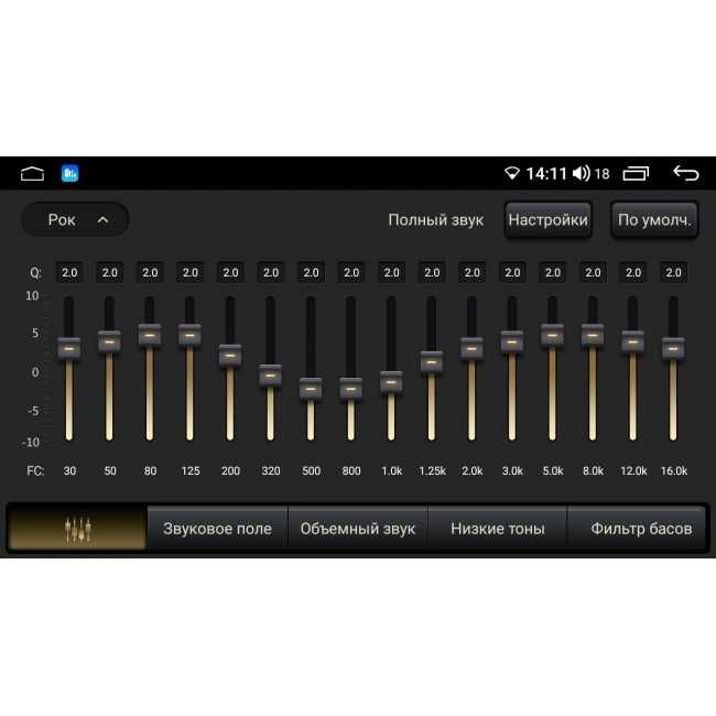 Штатна магнітола 4/64GB Mitsubishi, Citroen, Peugeot QLED, CarPlay