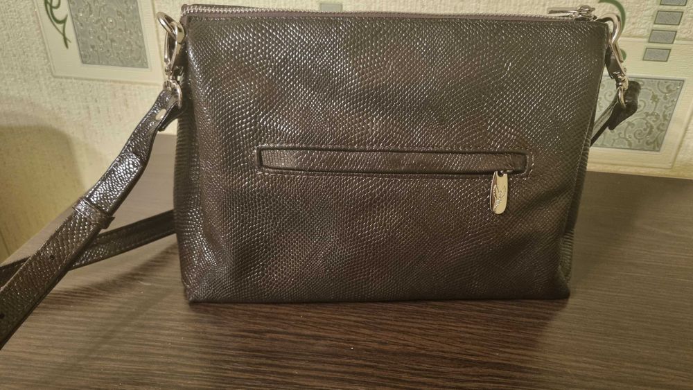 Кожаная натуральная женская сумка