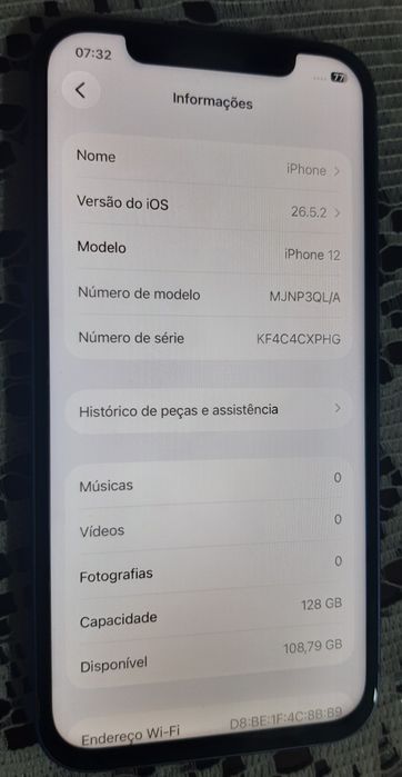 Iphone 12 bom estado ler bem abaixo