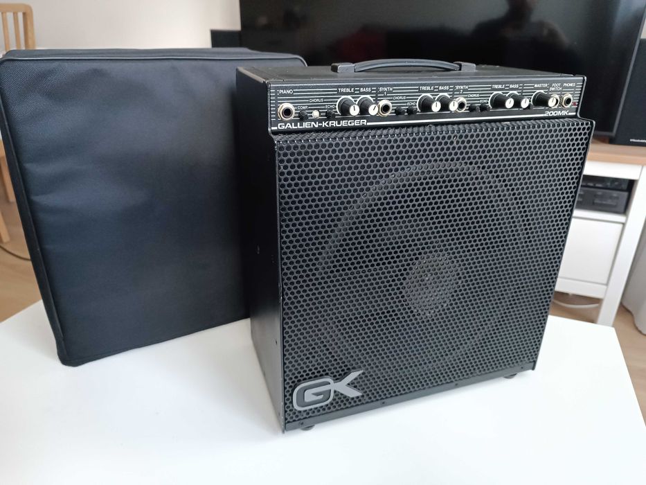 Unikat Wzmacniacz klawiszowy, keyboard, pianino Gallien Krueger MK200