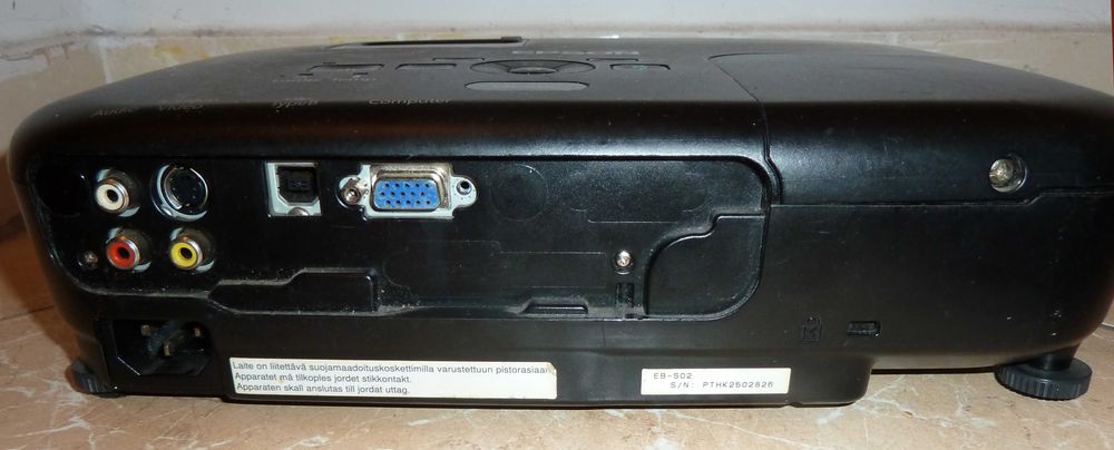 niesprawny - Epson EB-S02 projektor multimedialny LCD - TYLKO Wrocław