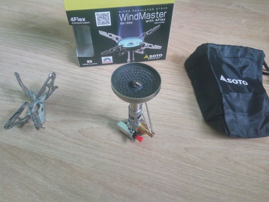 Газовий пальник SOTO WindMaster Stove with Micro Regulator + 4Flex