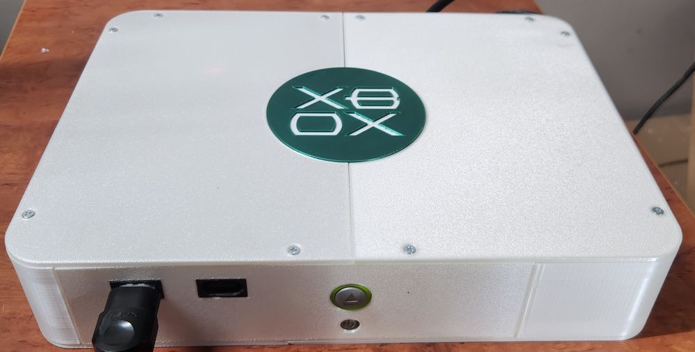 Unikalny Xbox Classic Custom Slim | Dysk SSD 240GB | 2 Pady | XBMC | Kolekcja