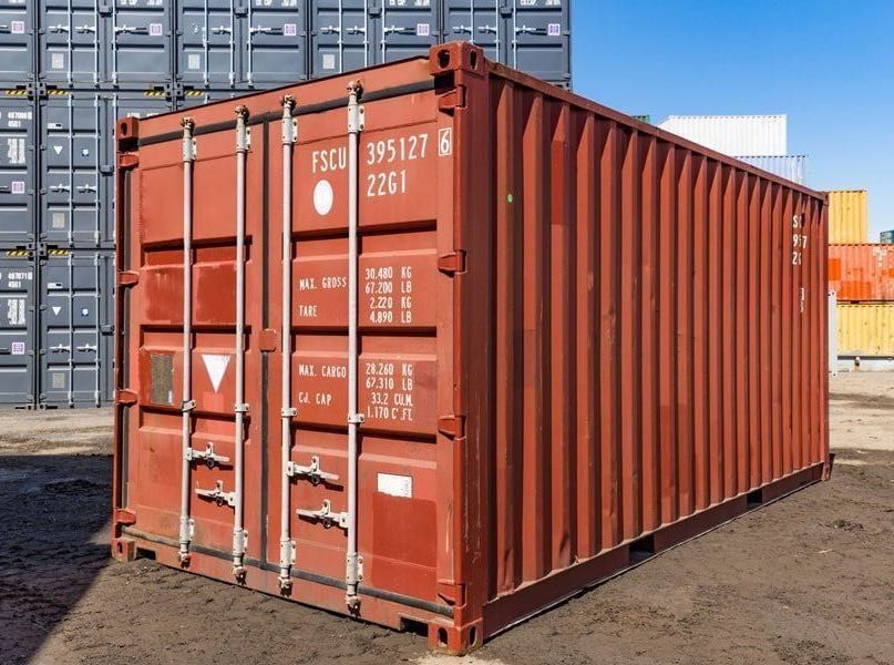 Kontener morski magazynowy 20DV 6 metrowy, używany + transport HDS!