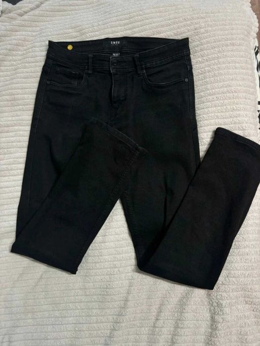 Czarne Jeansy New Yorker