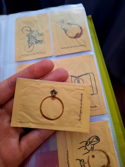 Pacotes de açúcar Sical "Na origem de momentos que marcam"