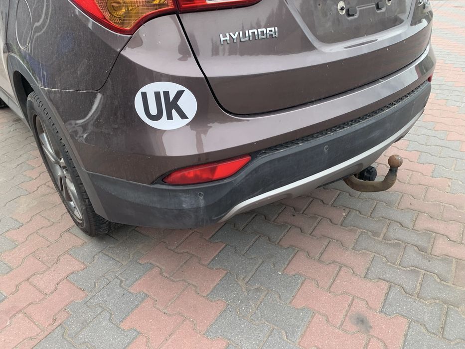 Zderzak tylny Hyundai Santa Fe Przed lift 2014 Nr.Lak. N8N