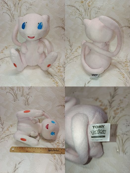 Мягкая игрушка Покемон Мью Теддиурса Чармандер