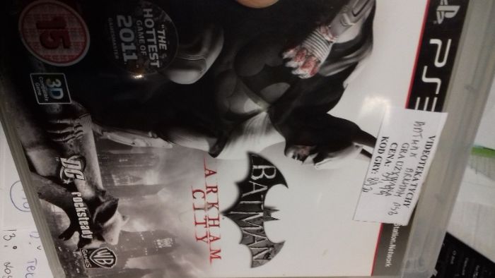 Batman Arkham city ps3, sklep Tychy