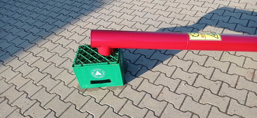 Żmijka fi 150 do zboża peletu hydrauliczna bez silnika