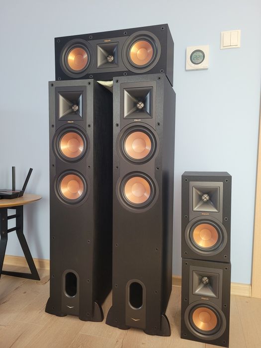 Kolumny Klipsch - kino domowe 5.0 fimy/gry/muzyka
