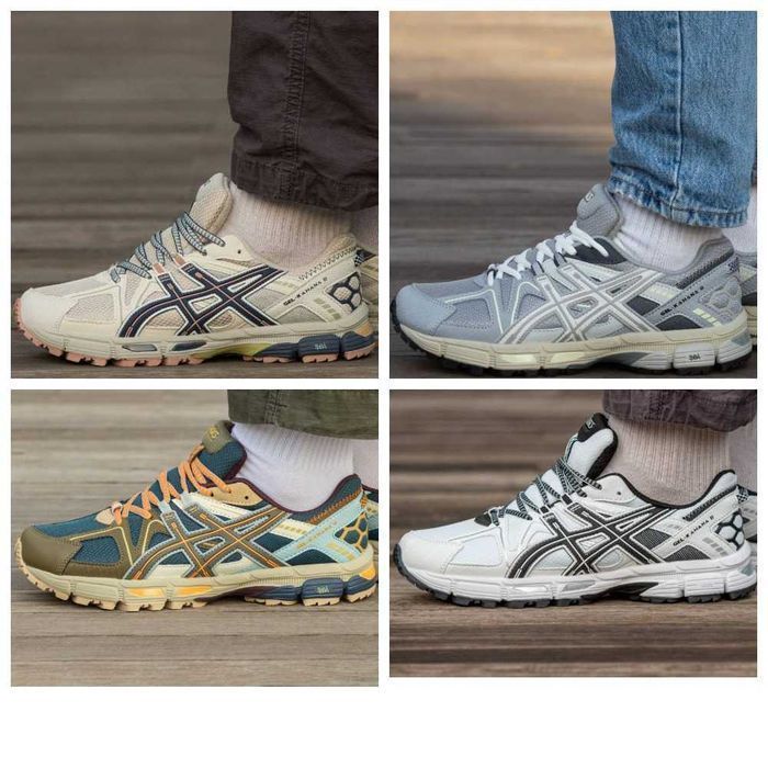 Унисекс кожаные кроссовки Asics Gel-Kahana 8 асікс асикс гель кахана 8
