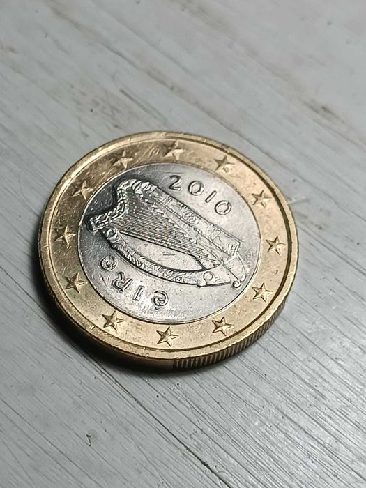 Moeda 1 euro Irlanda (2010)