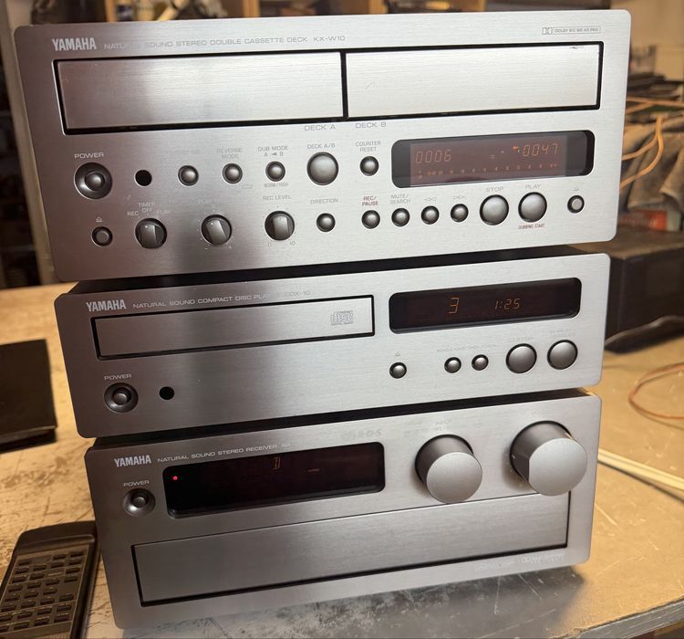 Yamaha rx-v10 cdx-10 kx-w10 wieża
