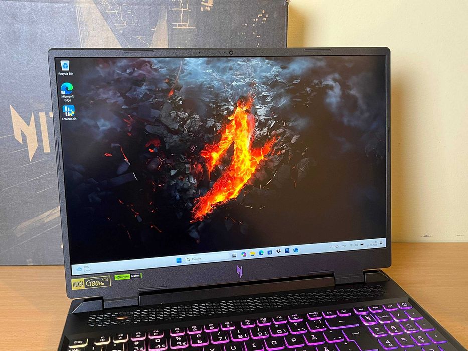 Acer Nitro AN16-42 16" WUXGA 180Hz / Ryzen 7 8845HS / RTX 4060 8GB / 16GB DDR5 / SSD 512GB | Магазин | Гарантія