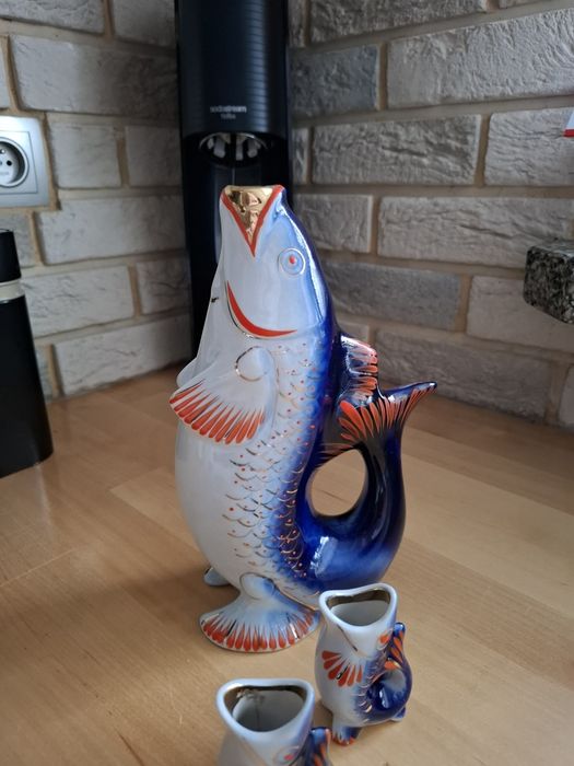 Rybki do wódki kieliszki PRL bdb stan