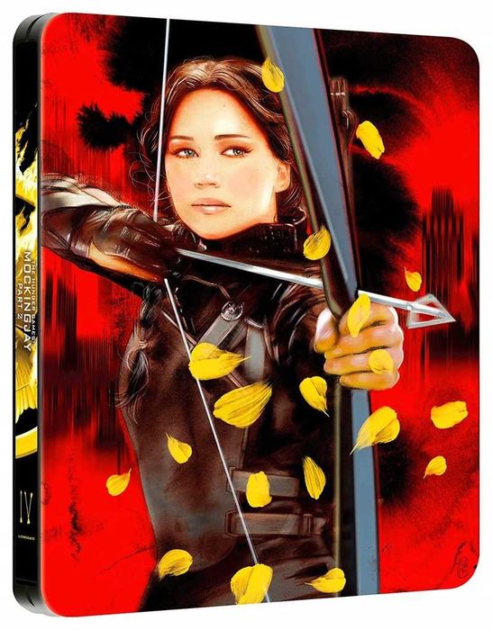 Hunger Games Igrzyska Śmierci 1-4 Collection Steelbook 4K UHD wer.ENG