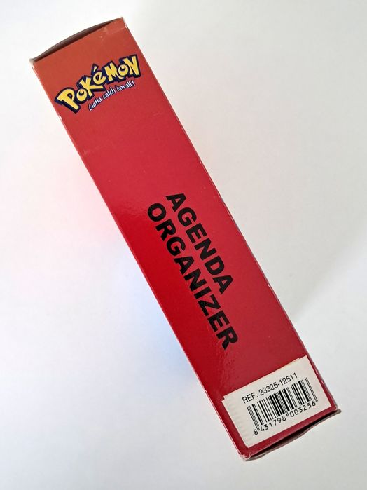 Agenda Pokémon Oficial Nova - Angry Pikachu (Nintendo, 2000)